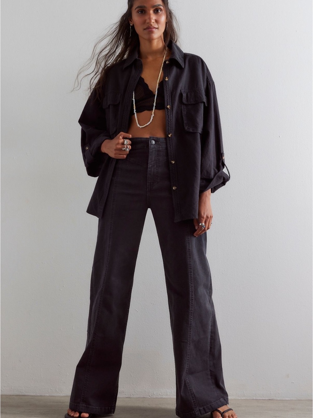 Free People We The Free Libre Wide Leg Jeans